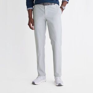 Vineyard Vines Performance On-The-Go Original Pants Stretch Gray Men's 40 x 32